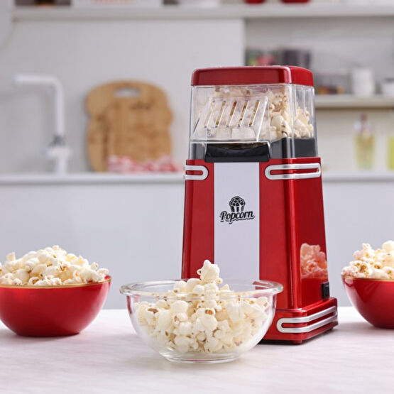 Cookplus Retro Popcorn Makinesi Küçük Mısır Patlatma Makineleri Fiyatı