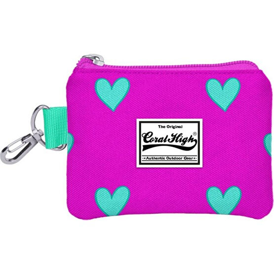 Coral High Kids Pembe Kalp Desenli Bozuk Para Çantası 21727 Unisex Cüzdan Fiyatı