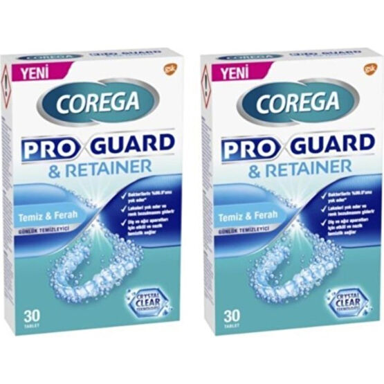 Corega Proguard & Retainer Diş Apartı Temizleyici Tablet 60'lı Diş Beyazlatıcılar Fiyatı