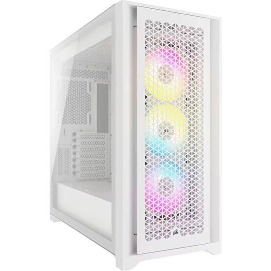 Corsaır CC-9011243-WW Icue 5000D Rgb Aırflow Temperlı Cam Mıd Tower True Bilgisayar Kasası PC Kasaları Fiyatı