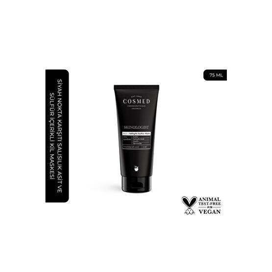COSMED Skinologist Salıcylıc Sulfur Mask 75 ml