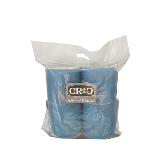Croc 1208 Cırtlı Sünger Bigudi 4lü Çap 6cm - Yapışkanlı Saç Bigudisi Toka, Taç & Saç Bandı Fiyatı