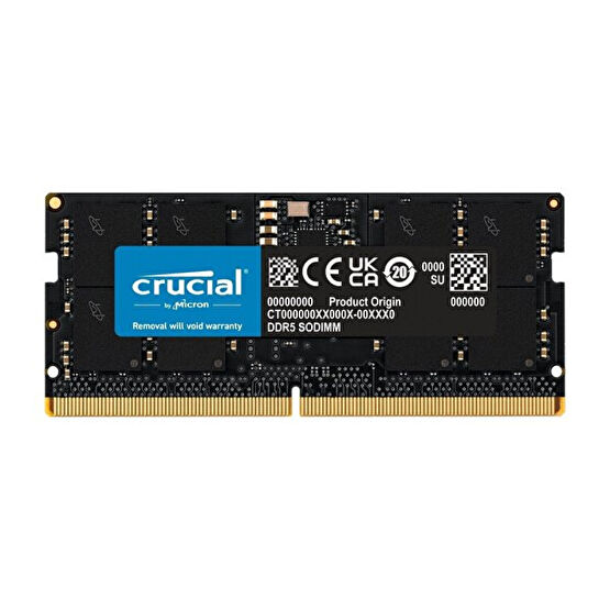 Crucial Ct16G48C40S5 16 GB Ddr5 4800 MHz Sodımm Cl40 Notebook RAM RAM Bellekler Fiyatı