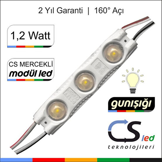Csled 1.2 Watt Mercekli Modül LED - 1 Adet - Gün Işığı Led Aydınlatmalar Fiyatı