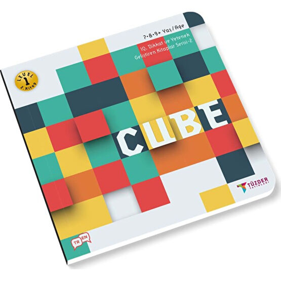 Cube - 7-8-9 Yaş  Level 1 - IQ Dikkat ve Yetenek Geliştiren Kitaplar Serisi 2 Zeka Geliştirici Kitaplar Fiyatı