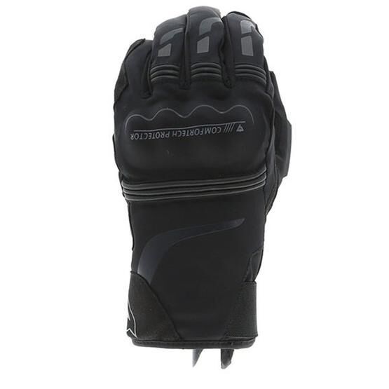 Dainese Tempest Unisex D-Dry Kısa Siyah Motosiklet Eldiveni