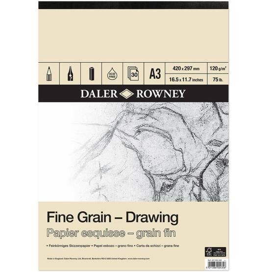 Daler Rowney 160 gr A3 Fine Grain Cartridge