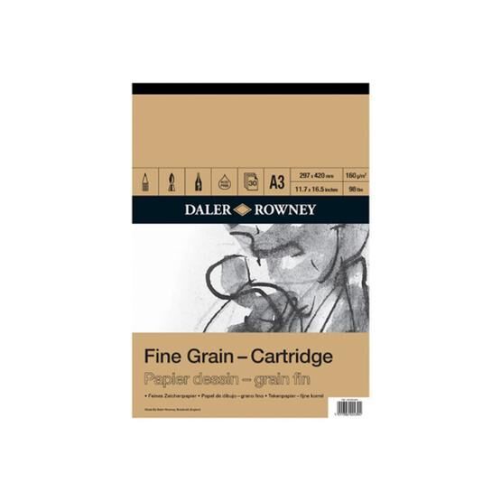 Daler Rowney 160 gr A3 Fine Grain Cartridge