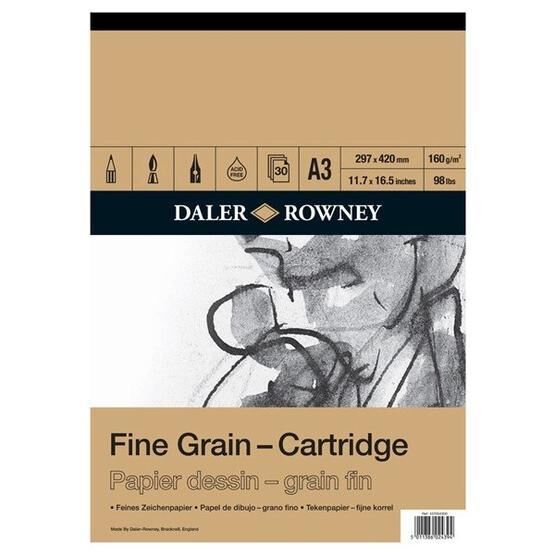 Daler Rowney 160 gr A3 Fine Grain Cartridge