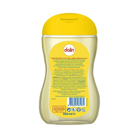 Dalin Bebek Şampuanı 100 ml