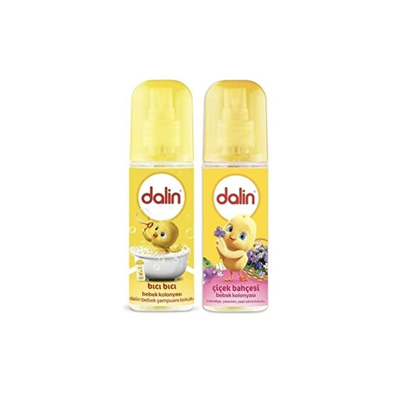 Dalin Bıcı Bıcı Kokusu Bebek Kolonyası 150 ml + Dalin Çiçek Bahçesi Bebek Kolonyası 150 ml Bebek Kolonyası Fiyatı