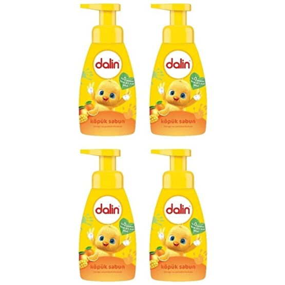 Dalin Köpük Sabun Mango ve Portakal 200 ml (4'lü) Bebek Sabunu Fiyatı