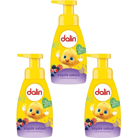 Dalin Köpük Sabun Orman Meyvesi Kokulu 200 ml x 3 Adet Bebek Sabunu Fiyatı