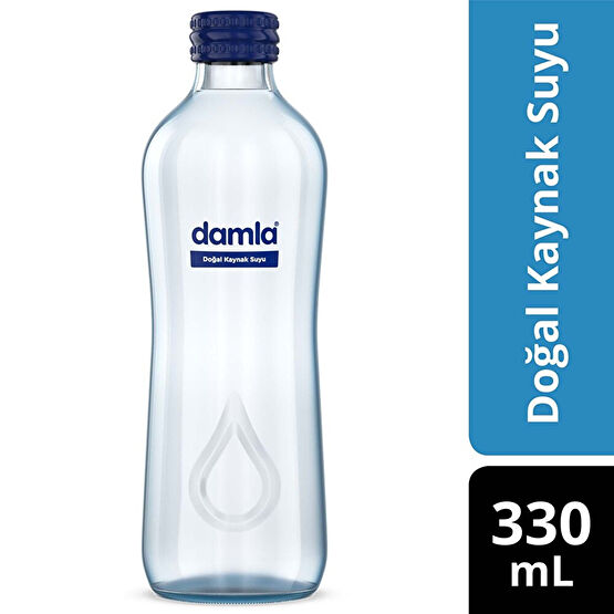 Damla Su Doğal Kaynak Suyu Cam 330 ml Su Fiyatı