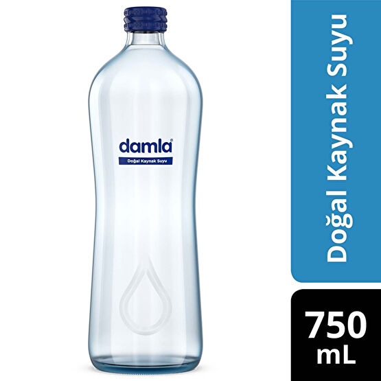 Damla Su Doğal Kaynak Suyu Cam 750 ml Su Fiyatı