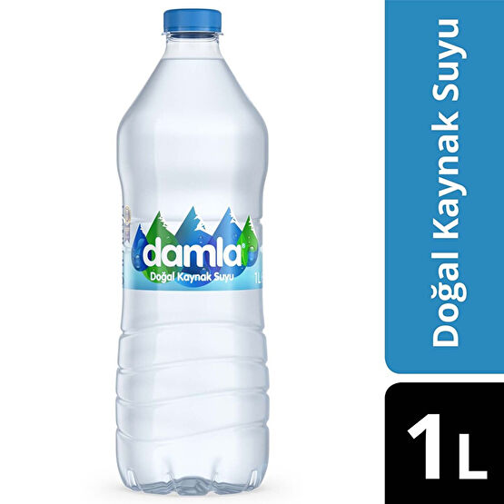 Damla Su Doğal Kaynak Suyu Pet 1 Litre Su Fiyatı