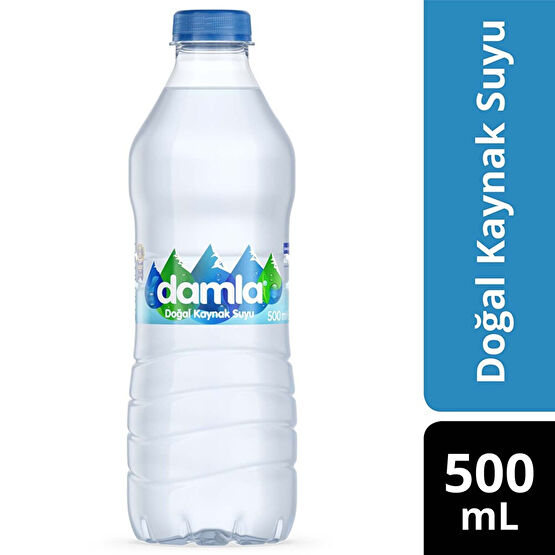 Damla Su Doğal Kaynak Suyu Pet 500 ml Su Fiyatı