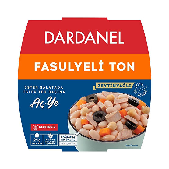 Dardanel Fasulyeli Ton Aç-Ye 160 Gr Konserve Fiyatı