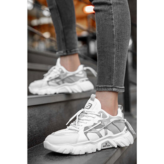 DARK SEER Beyaz Erkek Sneaker 44 Beden Spor Ayakkabı Fiyatı