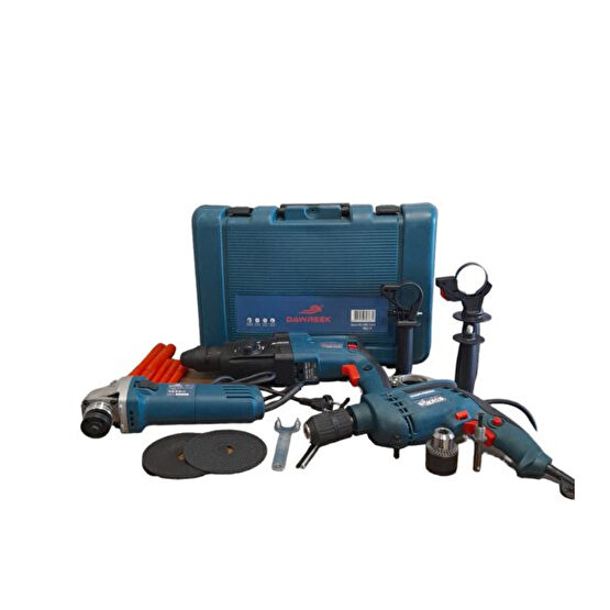 Dawreek 3'lü Set ( 2-28 Hilti-13 MM Matkap-Spral) Eviyeler Fiyatı