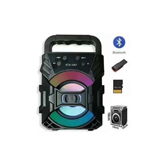 Daxom Dx-1057 Fm Radyolu Mini Taşınabilir Müzik Çalar Kutusu Bluetoothlu Ses Bombası Bluetooth Hoparlör Fiyatı