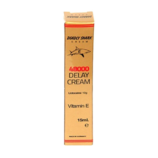 DEADLYSHARK Orijinal Deadly Shark 48000 Cream 15ml Kayganlaştırıcı Jel Fiyatı