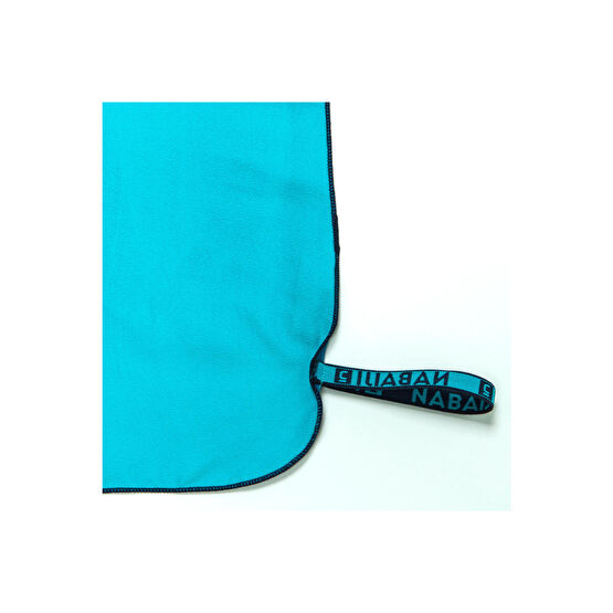 Decathlon Nabaiji Çift Taraflı Mikrofiber Havlu - L Boy - Mavi / Yeşil - 80 X 130 Cm Plaj Havlusu Fiyatı