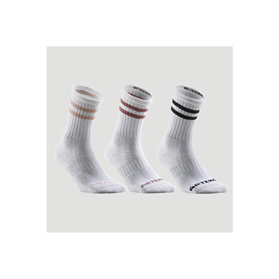 Decathlon Tenis Çorabı - Kısa Konçlu - 3 Çift - Beyaz - Rs 500 39-42 Beden Çorap (Outdoor) Fiyatı