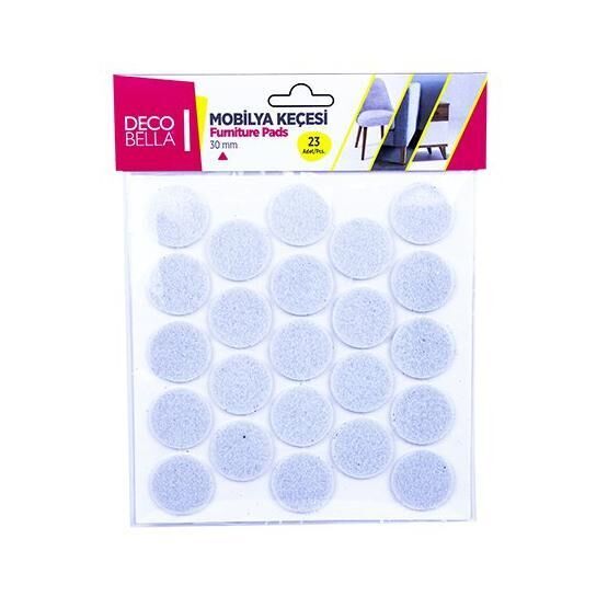 Decobella 30 mm Yuvarlak Keçe