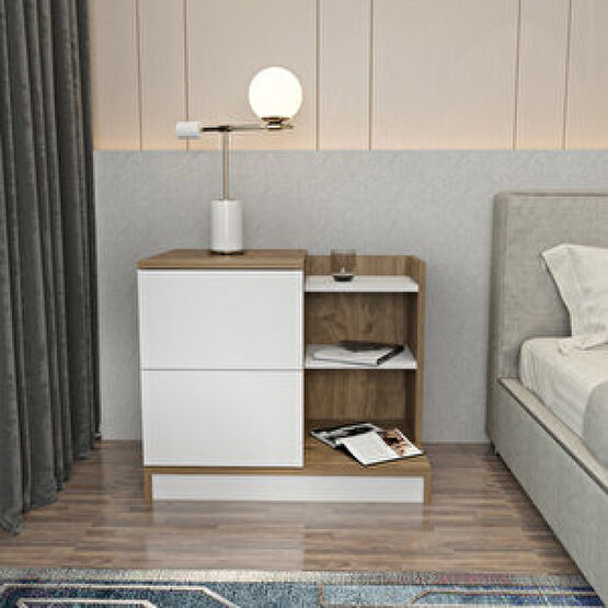 Decorotika Decoroti̇ka Rena Komodi̇n Beyaz Cevi̇z Komidin Fiyatı