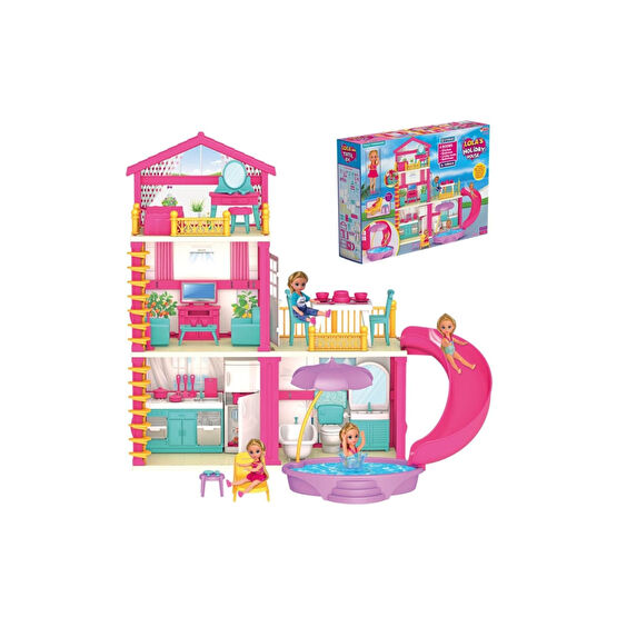 DEDE Lolanın Tatil Evi - Ev Oyuncak - Lolanın Tatil Ev Seti - Barbie Ev Seti Oyun Seti Fiyatı