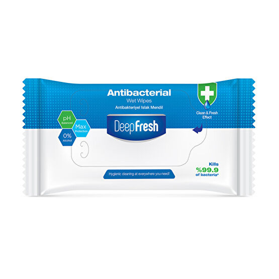 Deepfresh Antibakteriyel Islak Cep Mendili 15'li Islak Mendil Fiyatı