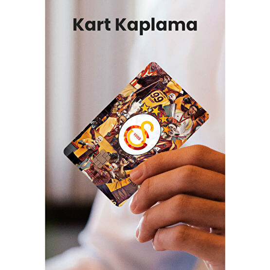 DEER Efsane Galatasaraylı Futbolcu Temalı Kart Kaplama Sticker Kredi/banka Kartı Kaplama Etiket Fiyatı