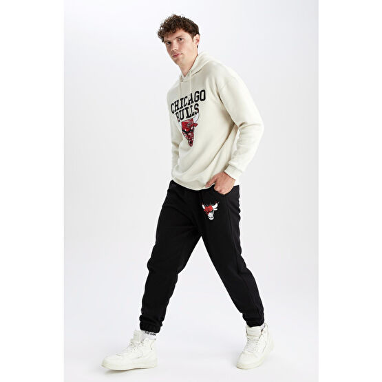 DeFacto DeFactoFit NBA Chicago Bulls Oversize Fit Jogger L Beden