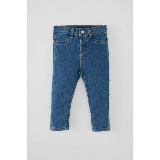 DeFacto Erkek Bebek Regular Fit Jean Pantolon B6744A524SP Bebek Pantolon Fiyatı