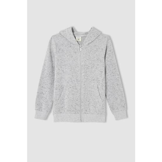 DeFacto U5813A621AU Erkek Çocuk Kapüşonlu Sweat Hırka