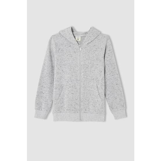 DeFacto U5813A621AU Erkek Çocuk Kapüşonlu Sweat Hırka
