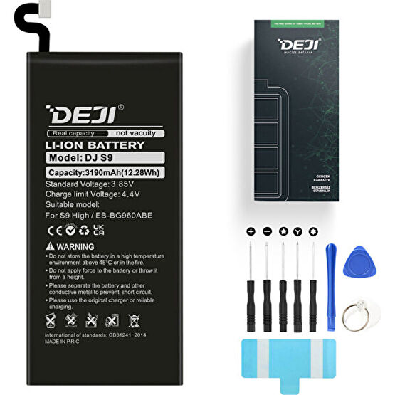 Deji Samsung Galaxy S9 Batarya 3190 Mah Mucize Batarya Deji Cep Telefonu Bataryası Fiyatı