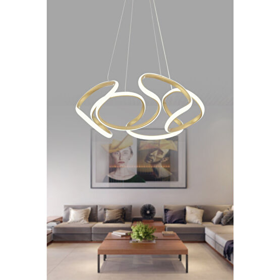 Dekorluna Honos Eskitme Modern Sarkıt Led Avize Salon Mutfak Oda Hol Ledli Avize Avize Fiyatı