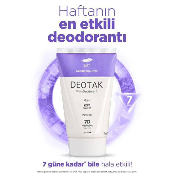 Deotak Krem Deodorant Soft 35 ml
