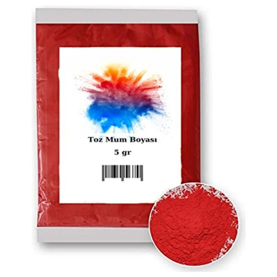 Depposite Mum Boyası Toz 5 gr Kırmızı Mum Boya Fiyatı