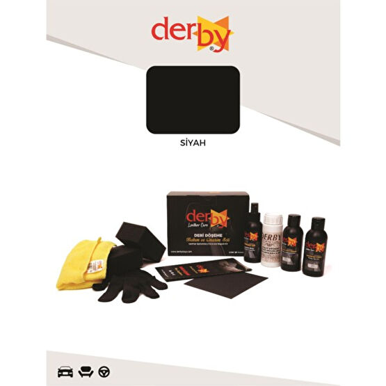 Derby Oto Torpido, Plastik, Trim ve Bakalit Aksam Boyama ve Yenileme Seti - 4'lü Set - Siyah Oto Boyaları Fiyatı