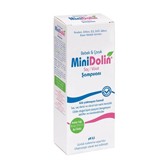 Dermadolin Minidolin Bebek Saç Ve Vücut Şampuanı 250 ml