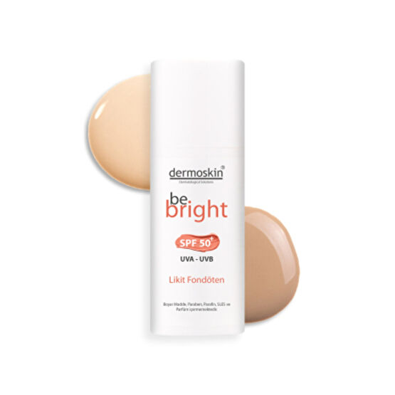 Dermoskin Be Bright Spf50+ Likit Fondöten 33ml - Light Fondötenler Fiyatı