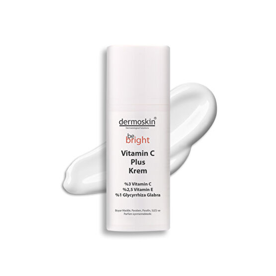 Dermoskin Be Bright ve nemlendirici Vitamin C Plus Krem 33 ml