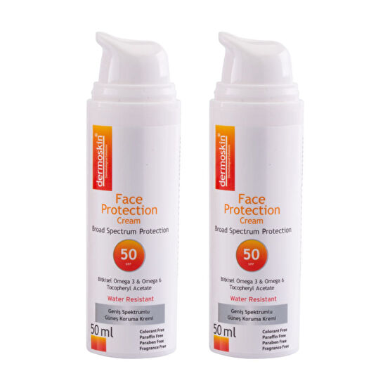 Dermoskin Güneş Koruyucu  Protection SPF 50 -2li Avantaj Paket 8697796001315 Güneş Kremleri ve Losyonları Fiyatı