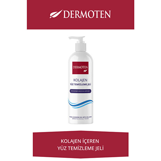 Dermoten Kolajen Içerikli Yüz Temizleme Jeli 275 ml Cilt Temizleme ve Peeling Fiyatı