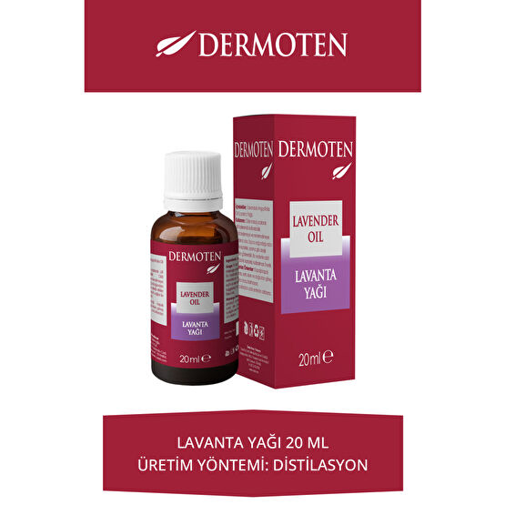 Dermoten Lavanta Yağı (distile) 20 Ml