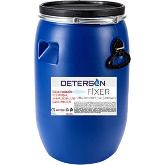 Deterson Fixer Ultra Konsantre Halı Yıkama Şampuanı 60 kg Halı Şampuanı Fiyatı