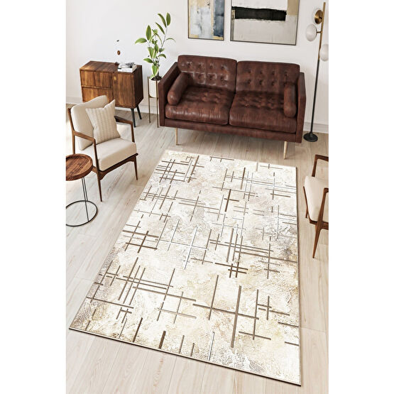df home Dijital Baskı Yıkanabilir Kaymaz Taban Salon Halısı Mutfak Halısı Koridor Halısı Yolluk Çocuk Halısı 100 x 550 Beden
